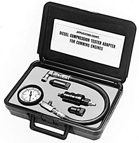 cummins m11 compression tester|Compression Adapter Cummins .